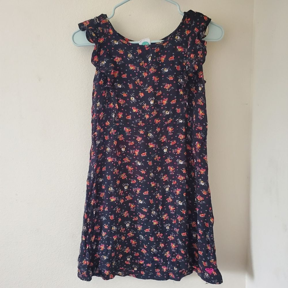 Roxy Girl black floral dress